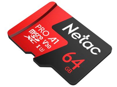 NETAC Micro SD 64GB NT02P500PRO-64G-S P500 Extreme Pro